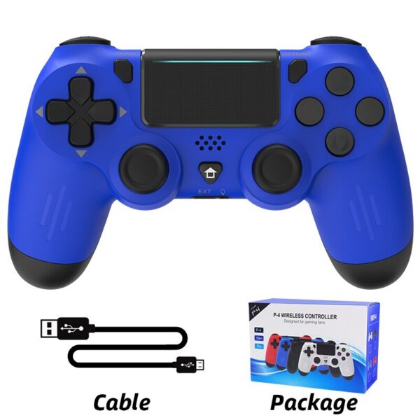 DATA FROG Bluetooth-Compatible Game Controller for PS4/Slim/Pro Wireless Gamepad PC Dual Vibration Joystick For IOS/Android