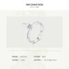 6067f73ef7a7cb8f Modian 925 Sterling Silver 10 Hearts Clear CZ Simulated Diamond Simple Wedding Bands Ring For Women Statement Engagement Jewelry