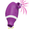 60896872dc0f31f9 2 in 1 Clitoris Sucking Vibrator for Women Vibrating Egg Licking Oral Clit Vacuum Stimulator Female Goods Sex Toys for Adults