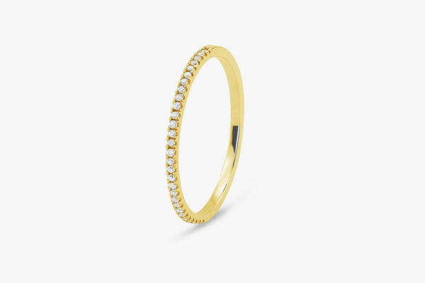 60af7433d31ab1f0 sier single row zircon female micro-set fashion full diamond thin ring party birthday gift wholesale