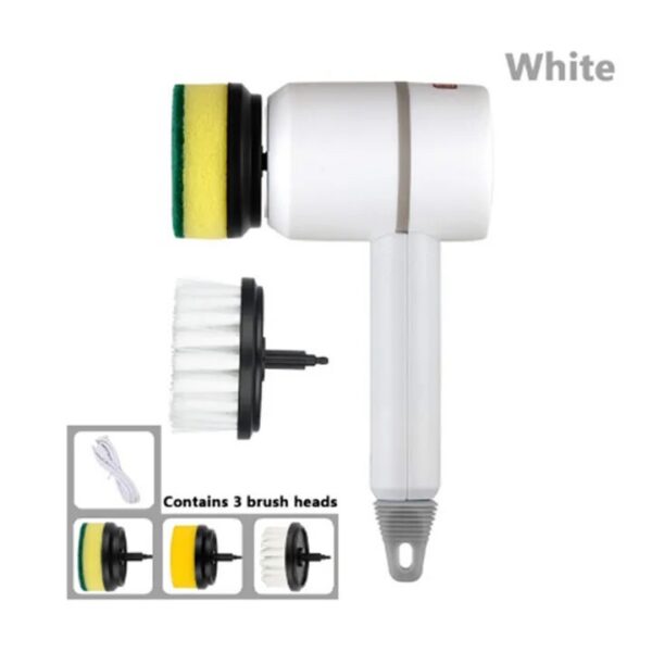 60baa37fb1599249 Brush Multi-functional Home USB Rechargeable Electric Rotary Scrubber Household Appliances Cleaning Gadget