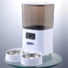 60cd93ee8ce13c91 5L Double Bowls Automatic With Camera Cat Dry Food Video Dispenser Pet Smart Voice Recorder Auto Feeder For Dog