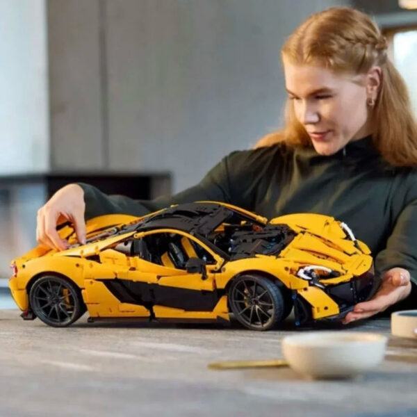 60d92cc6beb3ebcc 2024 New Technical 42172 P1 Racing Car Building Blocks 1:8 Model Super Sports Cars Bricks Toys For Adult 3893Pcs