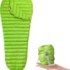 60e1a872ee90988c AEGISMAX Ultraleicht Gänse Daunen Schlafsack Frühling Herbst Ultra-kompakter Leichter Schlafsack Mumienschlafsack für Jugendliche und Erwachsene, zum Wandern, Outdoor-Zelt bei warmem Wetter