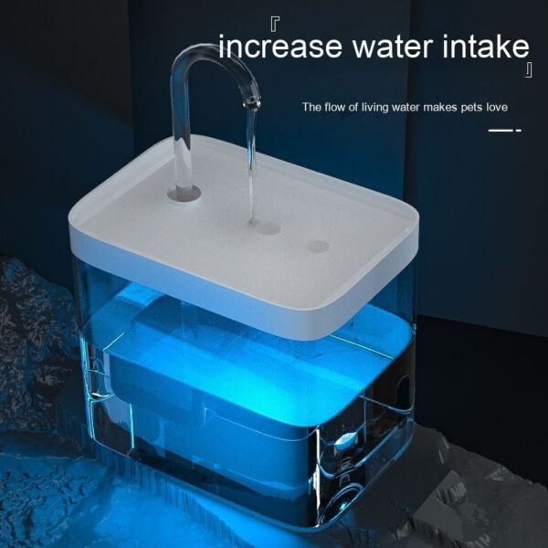 Pet Intelligent Circulating Dispenser for Cat Dog Silent Automatic large Capacity Water Feeding hine