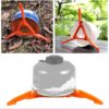 Gas Tank Bracket Outdoor Folding Outdoor Camping Gas Tank Bracket Bottle Shelf Camping Canister Stand Holder Tool Folding Burner Stand Outdoor Accessories