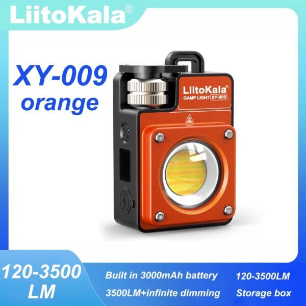 60e656adf212253b LiitoKala XY-009 Portable Rechargeable LED Camping Light Multi-Functional Carry-On Outdoor Activity Long Life