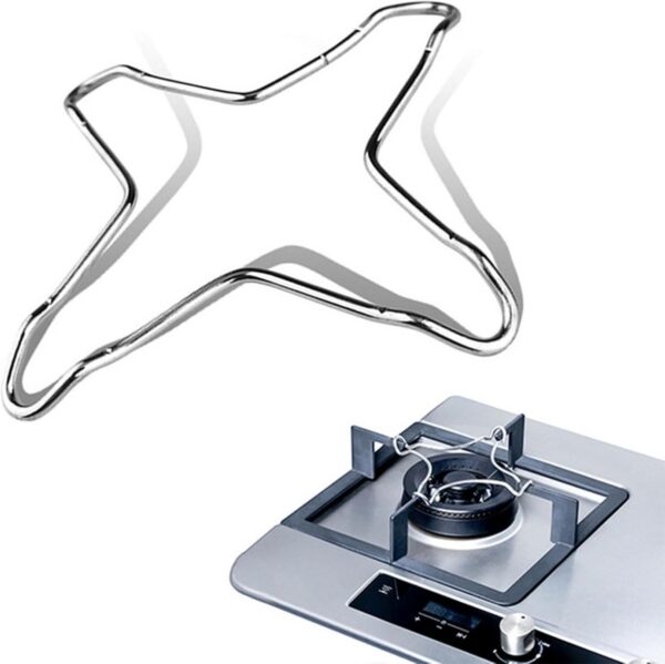HAISENG 2pcs Gaskocher Stützregal Brenner Stand Kaffeemaschine Töpfe Trivet Ständer Kleine Töpfe Stehen Für Gasgrill Herdzubehör
