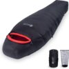 QEZER Winter Sleeping Bag for Adults,Lightweight Down Sleeping Bag [1260g/1560g ] 0°C bis -20°C for 4 Season Backpacking,Hiking,Camping and Mountaineering Outdoor with 660 FP Duck Down