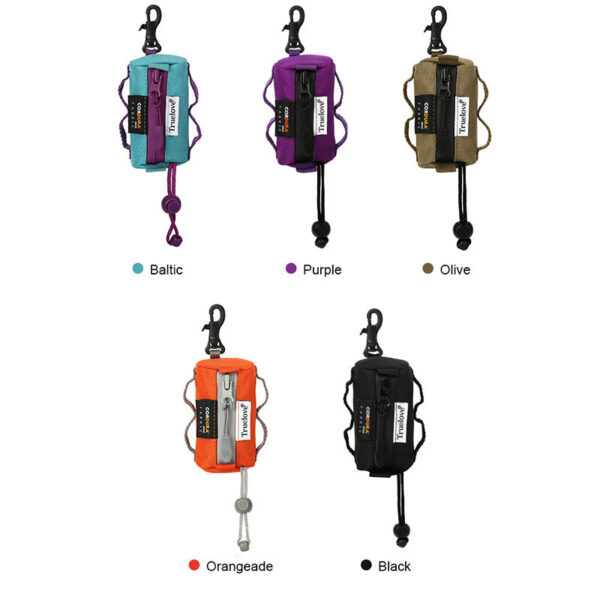 61070786d4e0c88e Truelove Pet Adjustable Small Dispenser Canine Poop Bag Holder with Carabiner Suitable for All Dog Leashes Walk TLB2012