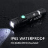 61071b0b9d3544c5 High Power Led Flashlights Zoomable Camping Torch With T6 LED Lamp Beads Waterproof 4 Lighting Modes Multi Function USB Charger