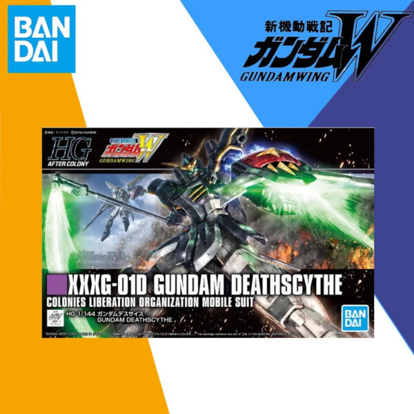 6113be1a744dcb13 Bandai HG 1/144 GUNDAM W WING GUNDAM DEATHSCYTH GUNDAM Model Kit Assembly Anime Action Figure Model Toys Gift for Children