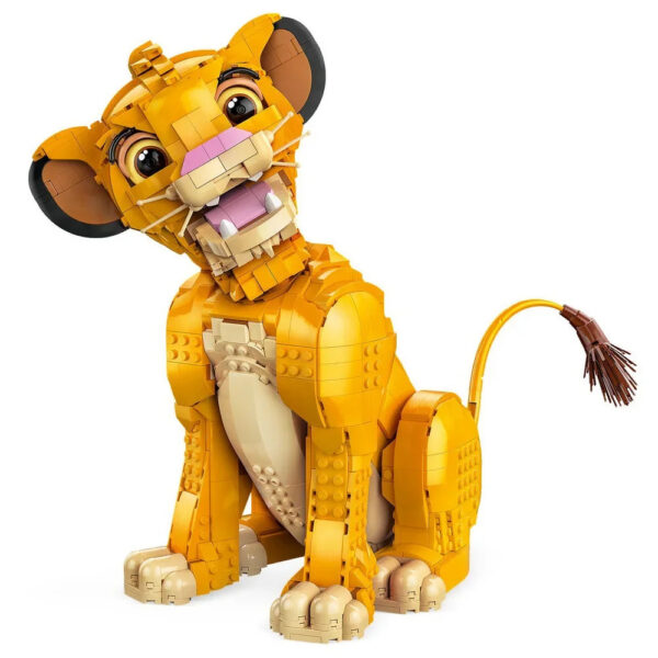 Creative Young Simbaed The Lion Building Blocks Sets,Gift Idea For Adults And Movie Fans, Compatible With Legoed Particles