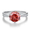 612a74370b373fa7 KNB Real 0.5-2CT Moissanite Diamond Rings for Women Wedding Engagement Sterling Sier Original Gemstone Fine Jewelry