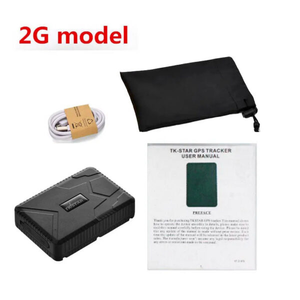 6134bbe176494e63 4G Car GPS Tracker TKSTAR TK915 GPS Locator 10000mAh Magnet Waterproof IP65 GPS Car Tracker Tamper Alert LIFETIME FREE APP