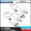 5.8G 1080P HDMI Video Audio Transmitter Receiver Display Dongle Wireless Extender AV Adapter for PC Laptop To TV