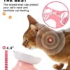 Y YHY Slow Feeder, Elevated Food Bowl Tilted Design for Dog and Cat for Dry and Wet Food