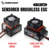 6168decb3f635050 Hobbywing QUICRUN Sensored 10BL120 120A /10BL60 60A 2-3S Lipo Brushless ESC for 1/10 Car