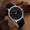 61b336bdc890a2df MSCXDK Brand 5pcs Black Quartz Watches Bracelet Men Business Casual Round Watch Life Tree PU Leather Bracelets Sets
