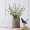 61e1e8f6281b0f38 85pcs Eucalyptus Stems Artificial Eucalyptus Leaves Stems Real Grey Green Touch Leaf Branches for Home Office Flowers Bouquet Centerpiece Wedding Decoration