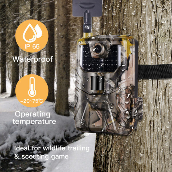 61eeaaaecdd35860 HC900LTE 4G Hunting Trail Camera 20MP 1080P Photo Traps 0.3S MMS/SMS/P/FTP Wildlife Surveillance Trails Cameras 44LED IP65