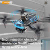 61f477664c49dbea KBDFA P15 Drone 5G Professional 4K Dual Camera GPS Wifi 540 ° Intelligent Obstacle Avoidance RC Helicopter Dron Endurance 5000m