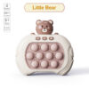999 Level Electronic Pop Quick Push Game Console Suitable for Adults and Childrens Toys Anti Stress Sensory Bubble Fidget Gifts