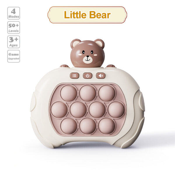 999 Level Electronic Pop Quick Push Game Console Suitable for Adults and Childrens Toys Anti Stress Sensory Bubble Fidget Gifts