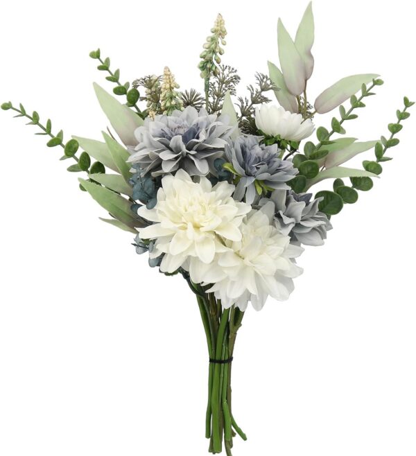 Faux Flowers in Vase,Artificial Flowers in Vase,Table Centerpieces for Dining Room,Flower Centerpieces for Tables,Fake Flowers with Vase,Kitchen Table Decor,Coffee Table Decor