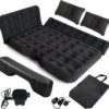 6211f4051b685582 Car Air Mattress Back Seat Inflatable Bed - Inflatable Thickened and Double SUV Air Mattress with Air Pump Portable Foldable Car Bed for Home Car Travel Camping-Black