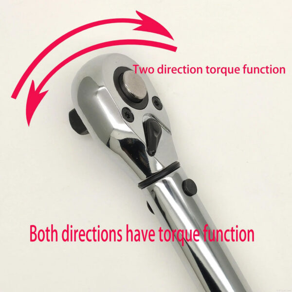 5-60N.m 3/8 Inch Square Drive Torques Key ±3% High Precision Torque Wrench Professional Bicycle Automotive Tool