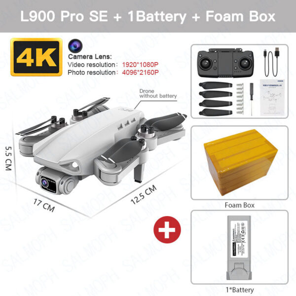 622d33169881edf5 L900 Pro SE MAX Drone 4K Professional With Camera 5G WIFI 360 Obstacle Avoidance FPV Brushless Motor RC Quadcopter Mini Dron