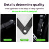 OFFBONDAGE Foldable Bike MTB Road Fold Lock High Security Anti-Theft Scooter Electric E-Bike Bicycle Accessories