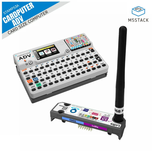 623e8998814937c6 M5Stack Cardputer Adv Kit Cap LoRa1262 LoRa Programmable Card Computer StampS3A IoT Controller Microcontrolle Development Kit