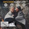 KingCamp 3-in-1 Sleeping Bag for Adults Cold & Warm Weather, XL Size for Big & Tall Individuals, Waterproof, Flannel Lining, Extra Length-Ideal for Camping & Backpacking
