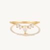 CANNER Square Black Diamond Ring 100% Sterling Sier Anillos Gold For Women Fine Jewelry Wedding Rings Bijoux