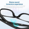 Camera Smart Glasses Bluetooth Call Voice Assistant Listen Music Glasses Smart Sports Polarized Sunglasses Anti-Blue Eyeglasses