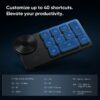 XPPen Wireless Shortcut Remote Express Key Bluetooth 5.0 Customizable shortcut keys for Graphic Tablet Pen Display Monitor