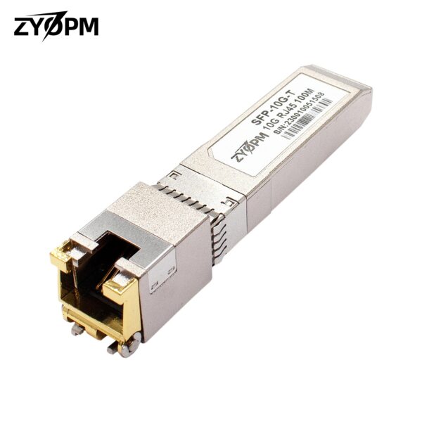 62a74fd03085fb69 10GBase-T 100m SFP+ Transceiver, 10G SFP+ to RJ45 Copper Module, CAT6a/7,for Cisco Mikrotik Ubiquiti Inter TP-LINK Broadcom chip