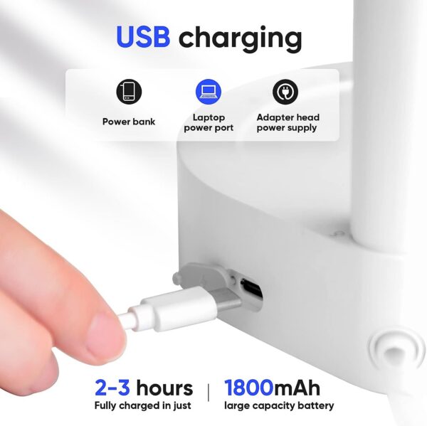Desktop Bottle Dispenser Automatic Smart Electric Water Dispensers for 5 Gallon & Universal Bottles USB Charging 7 Levels