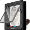 62fbfeaecf03517b ATUBAN Large Interior Pet Cat Exterior Door 4 Modes Locking Suitable for Window and Wall,Strong Durable