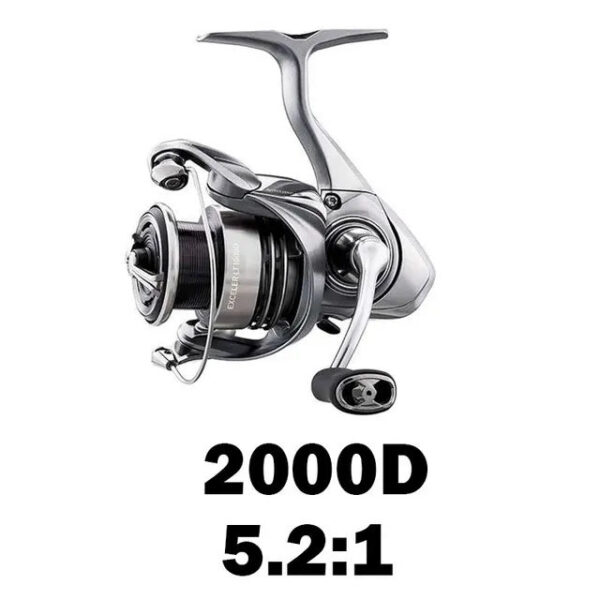 NEW DAIWA Fishing Reel EXCELER LT (Light&Tough) 1000D-6000D-H Light Strong LC-ABS Metail Spool 4KG-12KG Ultraleve 185g-320g