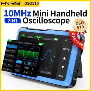 634149c7cf364ba8 FNIRSI New DSO510 DSO152 DSO153 Mini Handheld Digital 2 IN 1 Oscilloscope Portable 48MS/s 10MHz Bandwidth Electronic Repair Tool