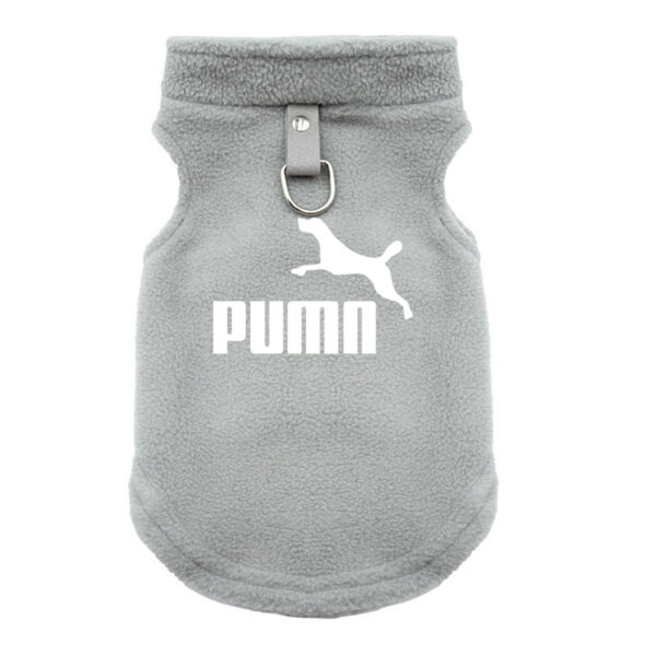 Dog Clothes harness vest Small Soft Fleece Coats Autumn Winter Warm Dogs Pets Clothing Brand Pullover