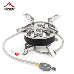 637586bf5db6a2cc Widesea Camping Tourist Burner 8800W Gas Stove Cookware Portable Furnace Picnic Barbecue Tourism Supplies Outdoor Recreation