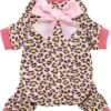 Cute Sloth Dog Pajamas, Dog Clothes for Small Dogs Boy Girl, Lightweight Velvet Pet Jumpsuit, Cat Onesie, White, Yellow, XXL