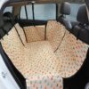 639cb3d565190830 Waterproof Printed Pet Dog Scratchproof Car Back Seat Cover Protector Pad with Printing