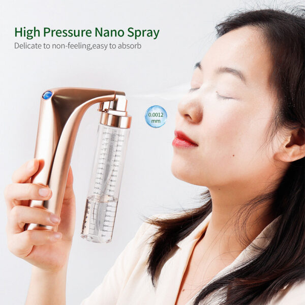 63a157ff9f3bf1e7 105ML Airbrush Portable 0.0012mm Nano Oxygen Sprayer Upgraded Nozzle Mini Air Compressor Facial Moisturizing Hydrating hine
