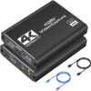 4k Hdmi Video Capture Card Streaming Black Full Hd 1080p 60fps Usb Cam k Game Audio For Nintendo Switch Ps5 3ds Xbox Ps4