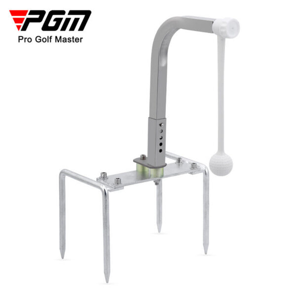 63e44557fff269b8 PGM Portable Swing Trainer Inserted Ground Adjustable Height 360 Rotation Golf Practice Beginners Training Aids HL008